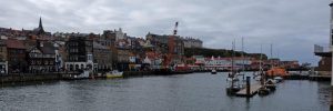 DSCF0723 Whitby harbour &amp; the Royal Hotel